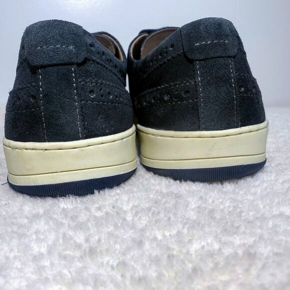 Johnston Murphy Elliston Wingtip Blue Suede Sneakers w/ Brogue Detailing Men 9.5 - Picture 4 of 8